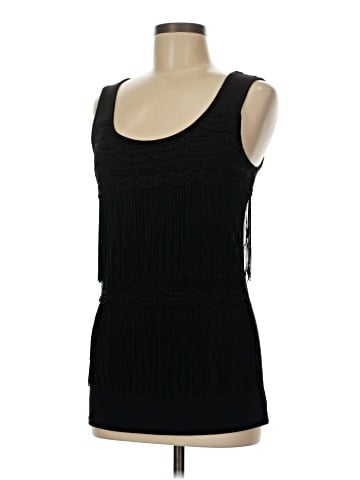 Wrapper Sleeveless Top (view 2)