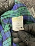 Crewcuts Outlet 100% Cotton Plaid Green Long Sleeve Button-Down Shirt Size 10 - photo 3