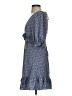 Lush 100% Polyester Paisley Blue Cocktail Dress Size S - photo 5