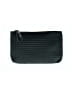 Unbranded 100% Leather Black Green Makeup Bag One size - photo 1