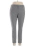 Adrienne Vittadini Solid Gray Casual Pants Size 12 - photo 1