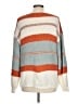 Unbranded Color Block Orange Pullover Sweater Size L - photo 2