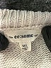 ee:some 100% Polyester Stripes Ivory Pullover Sweater Size M - photo 7