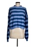 Shein 100% Acrylic Stripes Blue Pullover Sweater Size 6 - photo 1