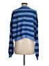 Shein 100% Acrylic Stripes Blue Pullover Sweater Size 6 - photo 2