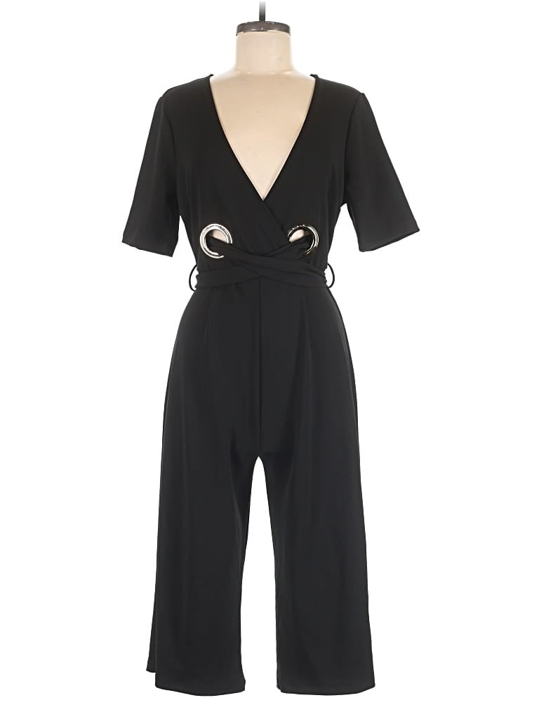 Pre-owned Iris Jumpsuit In Black