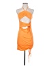 Unbranded Orange Cocktail Dress Size S - photo 1