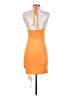 Unbranded Orange Cocktail Dress Size S - photo 2