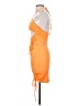 Unbranded Orange Cocktail Dress Size S - photo 5