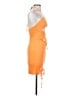 Unbranded Orange Cocktail Dress Size S - photo 4