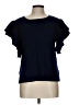 Crown & Ivy Blue Short Sleeve Top Size L - photo 1