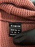 Shein 100% Polyester Burgundy Turtleneck Sweater Size S - photo 7