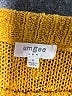 Umgee Metallic Gold Pullover Sweater Size S - photo 7