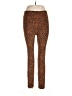 Weekend Animal Print Orange Leggings Size L - photo 1