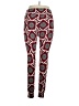 Lularoe Print Burgundy Active Pants Size 1X (Tall & Curvy) - photo 2