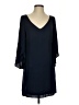 Milly Solid Blue Casual Dress Size 4 - photo 1