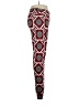 Lularoe Print Burgundy Active Pants Size 1X (Tall & Curvy) - photo 4