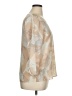 Marc Cain 100% Silk Tan 3/4 Sleeve Silk Top Size 16 (N6) - photo 4
