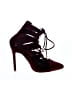 Liliana Burgundy Heels Size 8 1/2 - photo 1