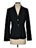 ATF Studio Stripes Black Blazer Size 4 - photo 1