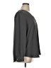 Zenana Premium 100% Polyester Gray 3/4 Sleeve Blouse Size XL - photo 4
