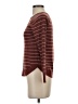 Pink Clover Stripes Burgundy Pullover Sweater Size XS - photo 5