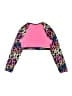 Justice Pink Rash Guard Size 16 - 18 - photo 2