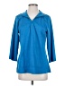 Isaac Mizrahi LIVE! 100% Cotton Blue Pullover Sweater Size S - photo 1
