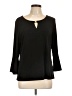 Calvin Klein Black 3/4 Sleeve Top Size L - photo 1