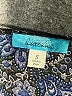 Buttons Black 3/4 Sleeve Top Size S - photo 7