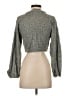 Zara Metallic Silver Pullover Sweater Size S - photo 2