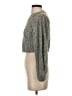 Zara Metallic Silver Pullover Sweater Size S - photo 5