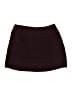 Unbranded Solid Burgundy Casual Skirt Size XXL - photo 2