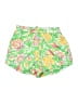 Assorted Brands 100% Polyester Tropical Green Shorts Size L - photo 2