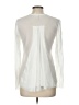 Pete 100% Nylon Ivory Long Sleeve Blouse Size L - photo 2
