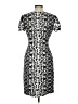 Antonio Melani Graphic Black Cocktail Dress Size 4 - photo 2
