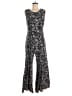 Sami & JO Graphic Gray Jumpsuit Size M - photo 1