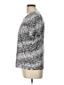 Emily Daniels Animal Print Silver Short Sleeve T-Shirt Size L - photo 5