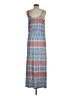 CAbi Print Blue Casual Dress Size M - photo 2