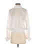 Franco 100% Polyester Ivory Long Sleeve Blouse Size S - photo 1