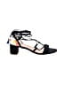 J.Crew Color Block Black Sandals Size 8 - photo 1
