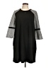 AGB Checkered-gingham Black Casual Dress Size L - photo 1