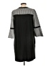 AGB Checkered-gingham Black Casual Dress Size L - photo 2