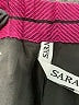 Assorted Brands Stripes Burgundy Wool Skirt Size EU 38 / US 8 - photo 4