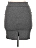 Unbranded Solid Gray Casual Skirt Size M - photo 2