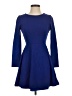 Lulus Solid Blue Cocktail Dress Size S - photo 1