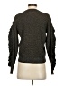 Kenzo Tweed Brown Black Pullover Sweater Size S - photo 2