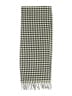 Charming Charlie 100% Acrylic Houndstooth Black Scarf One size - photo 2
