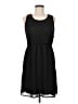 Blue Rain 100% Polyester Solid Black Cocktail Dress Size M - photo 1