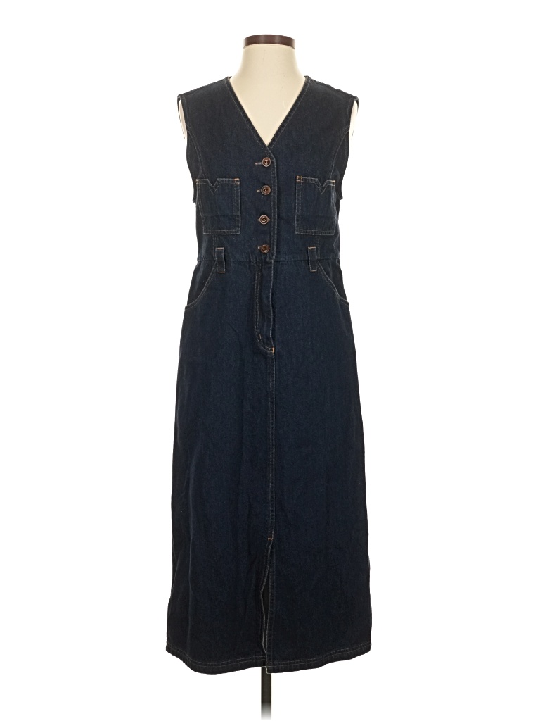 Pre-owned Assorted Brands Casual Dress In Blue